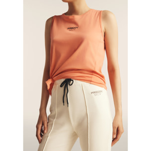 Canotta Regular Fit con Apertura Laterale