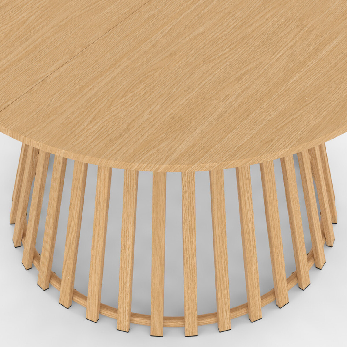 Ensemble repas Hortensia 6 places métal effet bois