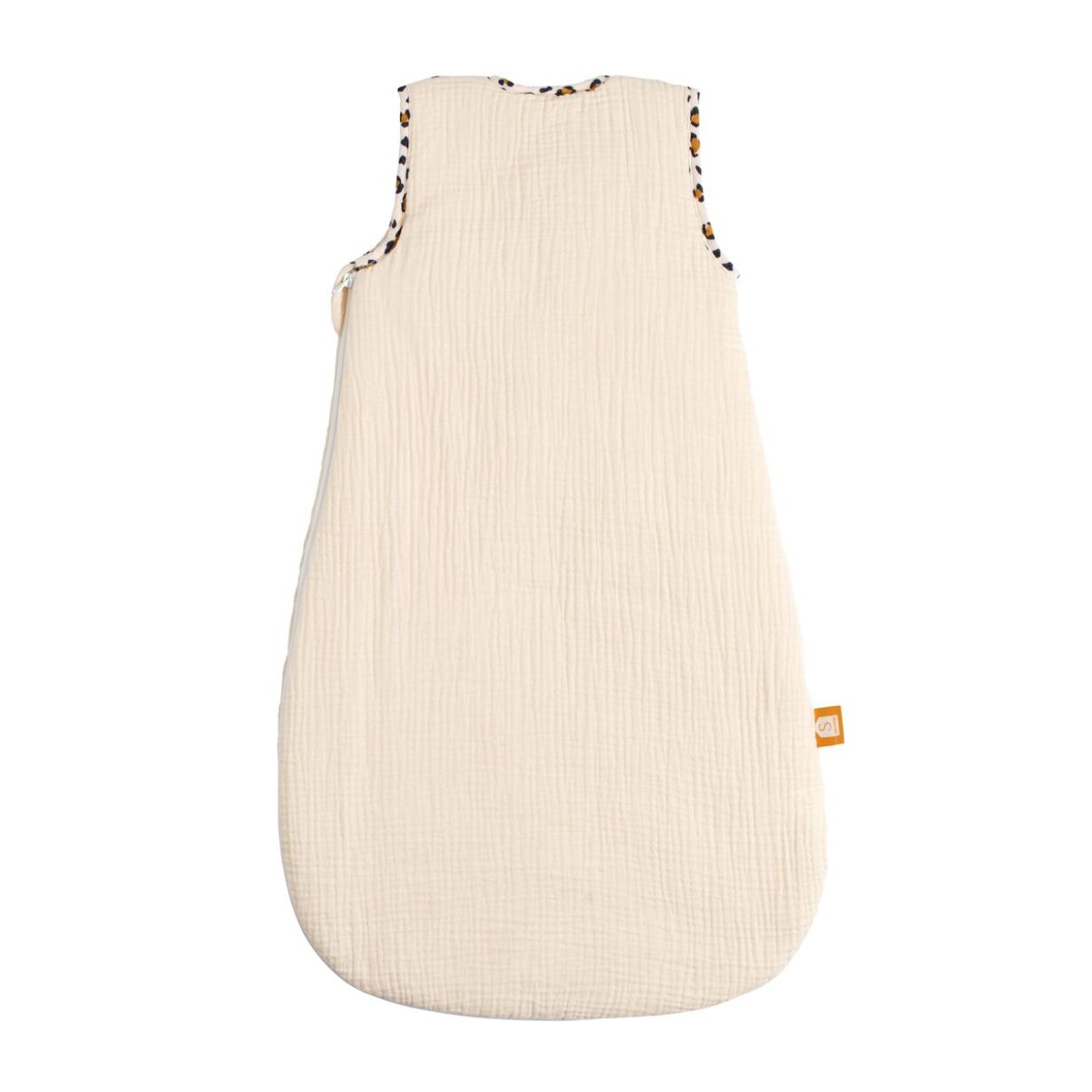 Gigoteuse bébé hiver en gaze de coton détails léopard