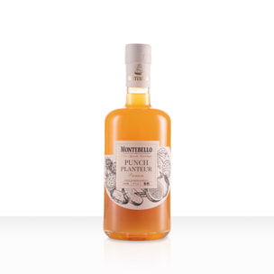 Punch Planteur Montebello - Liqueur de Rhum Agricole de Guadeloupe | 18% vol | 70cl