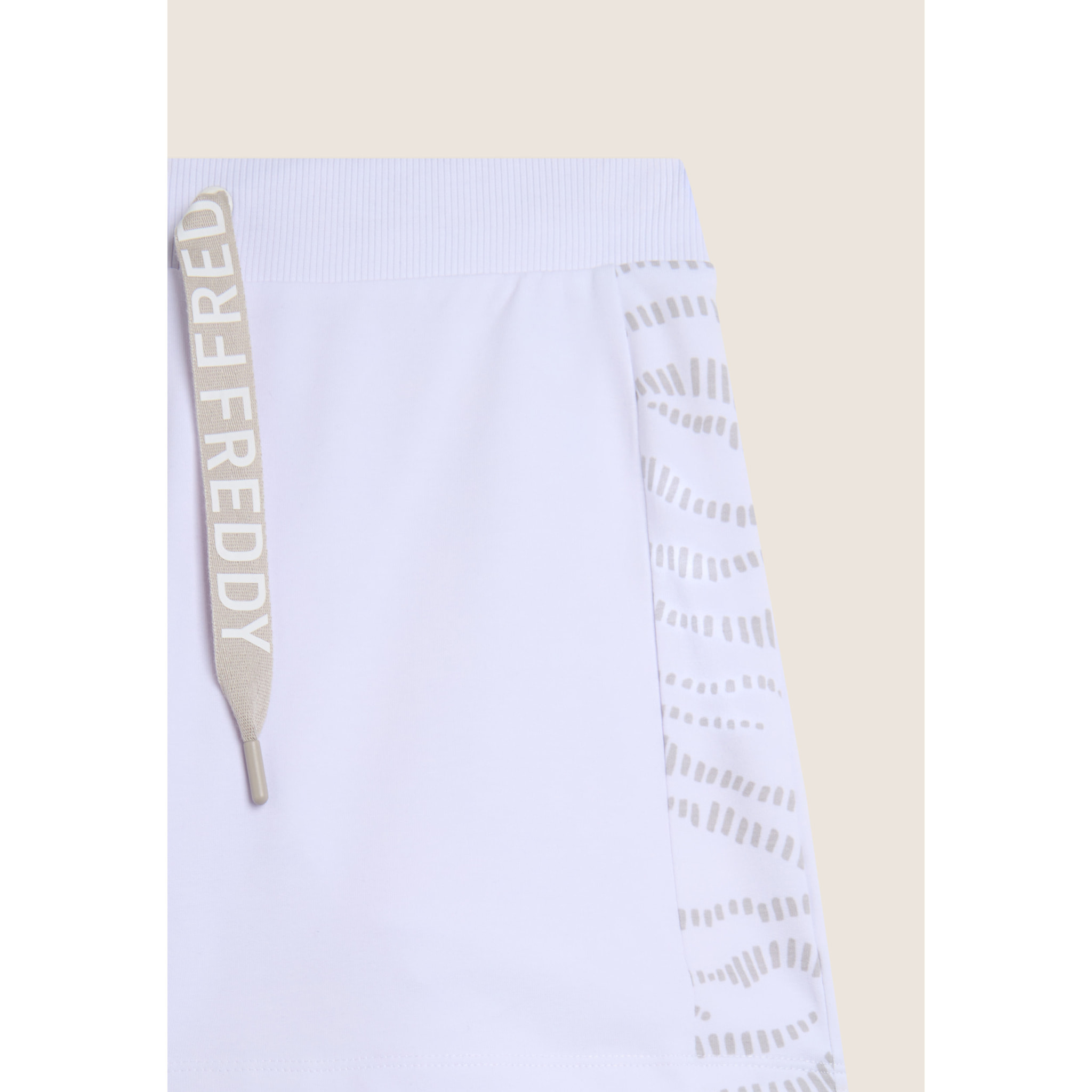 Pantaloni Shorts con Motivo Grafico e Logo FREDDY