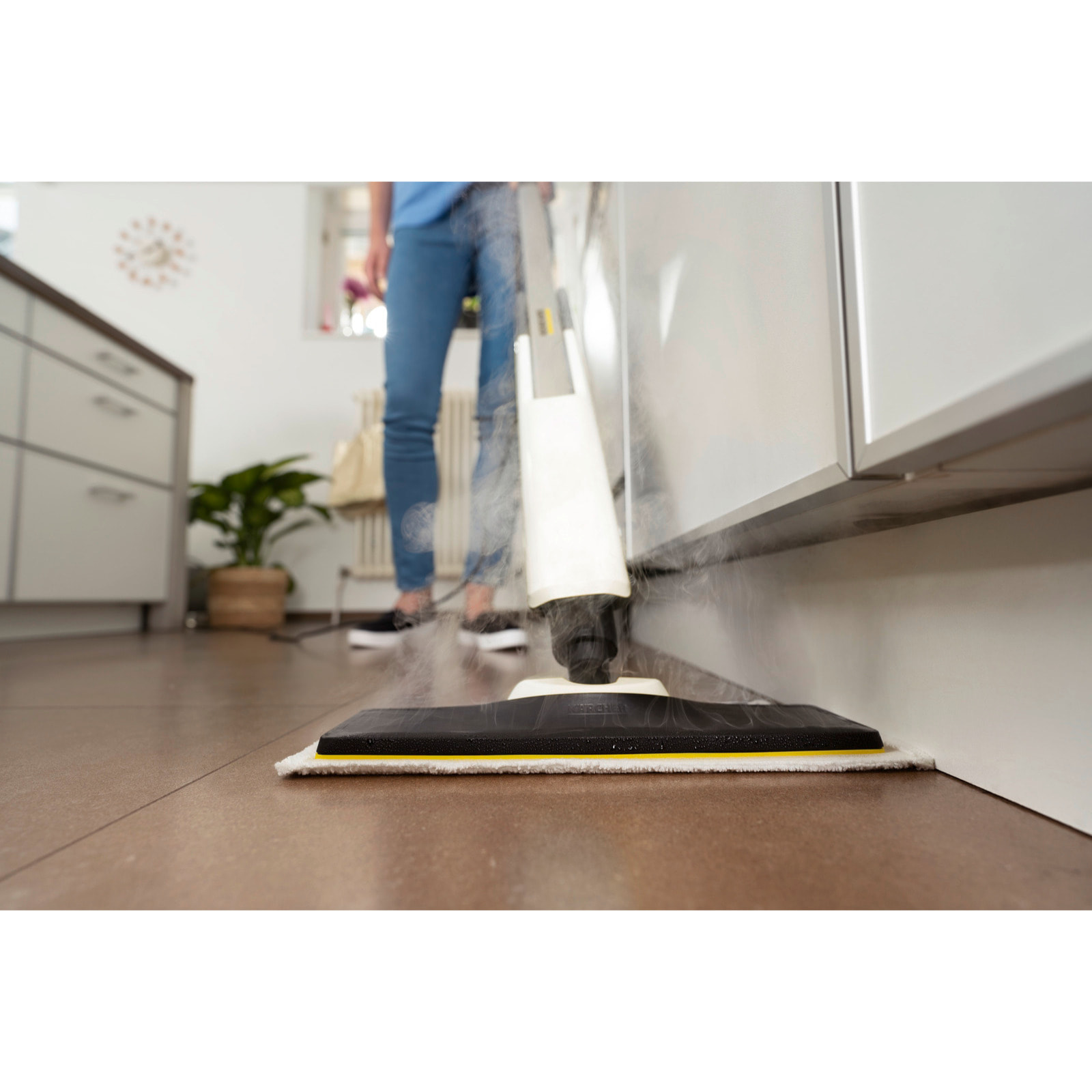 Balai nettoyeur vapeur Karcher SC 2 Upright - Puissance 1200W- Prêt en 30 secondes- Léger et maniable