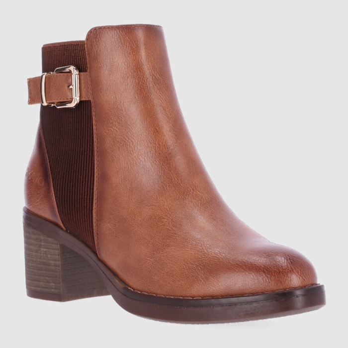 Botines - Cuero - Tacón: 6 cm