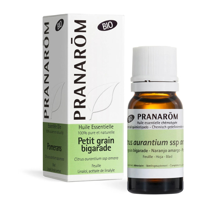 Pranarom - Huile Essentielle de Petit grain bigarade - Bio - 10 ml