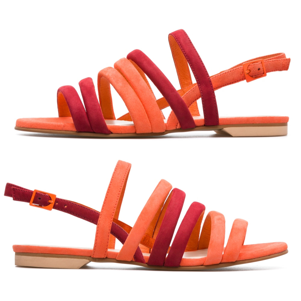 Camper Sandalias Mujer Twins Multicolor