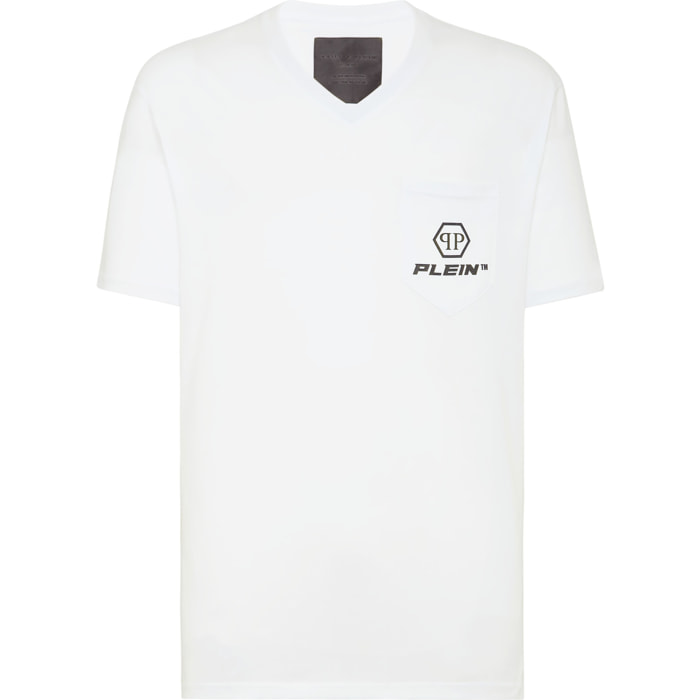 PHILIPP PLEIN Camiseta de cuello de pico y manga corta