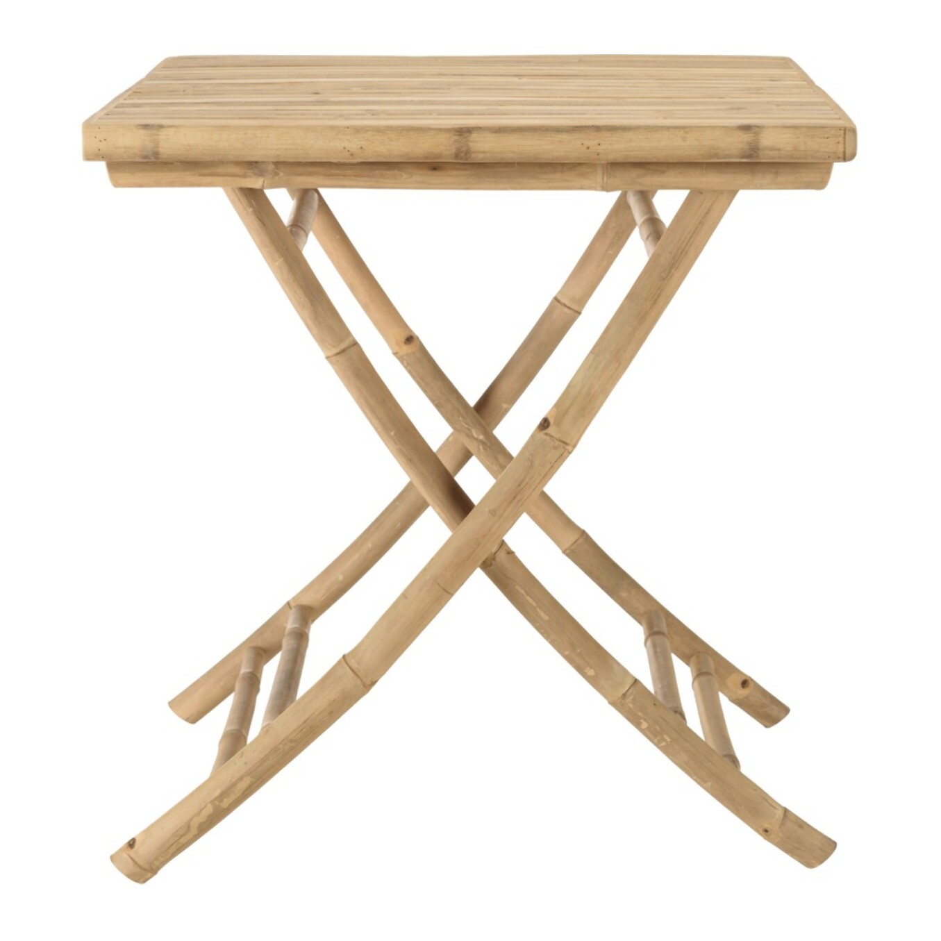 VITAL - 2 chaises et 1 table pliantes en bambou