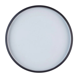 Assiette GOURMET Ø28cm - 4 pièces - Onyx