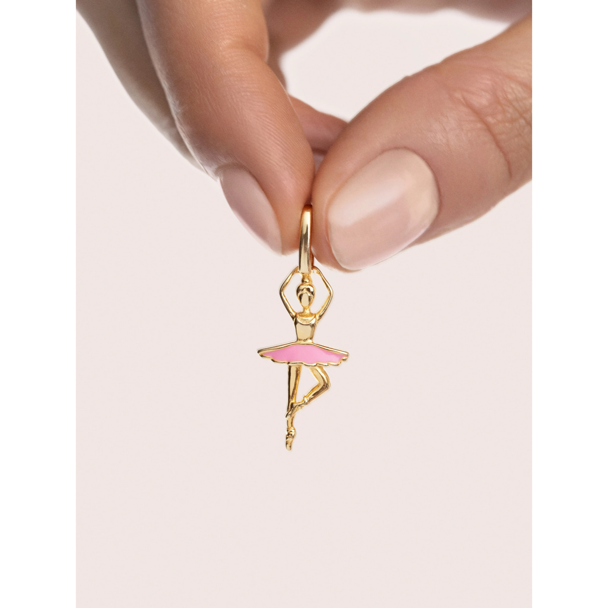 Charm Ballerina Placcato Oro