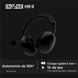 Casque gamer SONY INZONE H9 II Noir