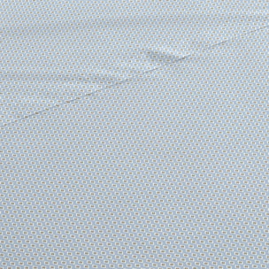 Set di lenzuola in cotone 100% sassy blu indigo