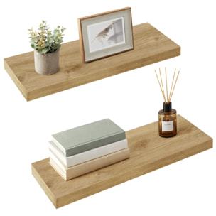 Mensola da parete Artisan 60cm in Rovere e Metallo
