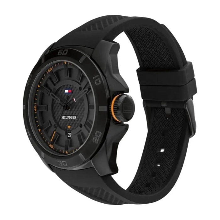 Reloj Tommy Hilfiger 1792137 Hombre Analogico Cuarzo con Correa de Silicona