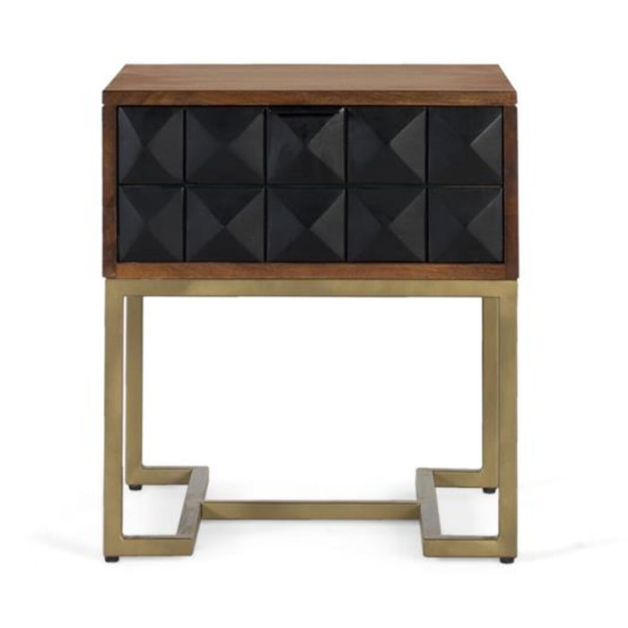 TABLE DE CHEVET - BANC DE PIED DE LIT 50x45x40