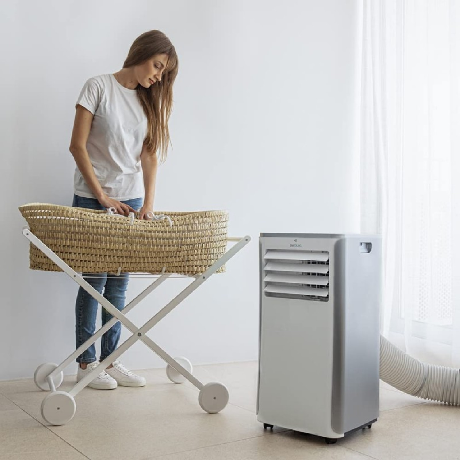 Cecotec Climatiseur portatif ForceClima 9100 Soundless