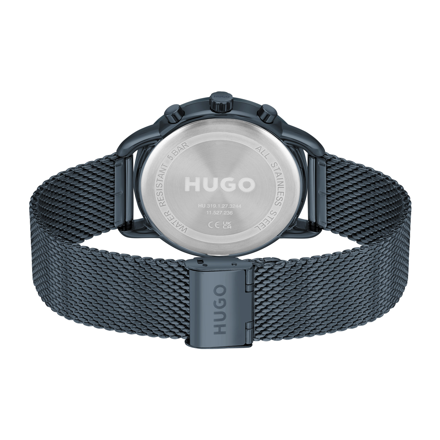 Reloj Hugo 1530237 Hombre Analogico Cuarzo con Correa de Acero inoxidable