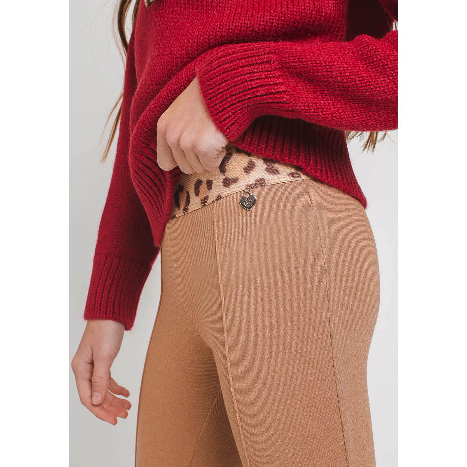 Leggings camel de niña