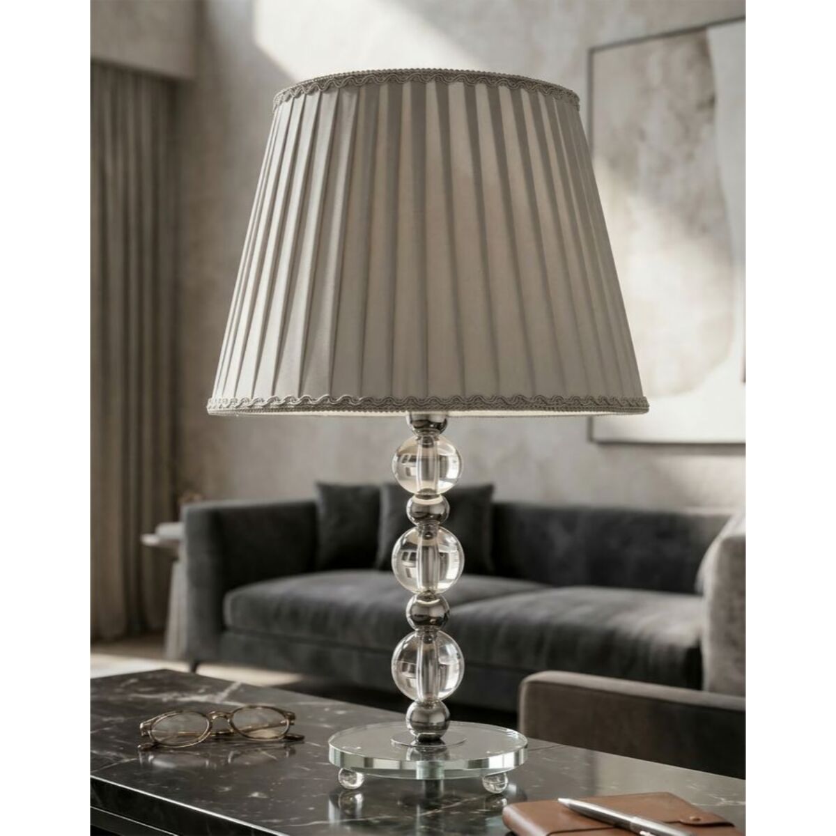 LAMPADA DA TAVOLO TOLLY CM Ø 30x48