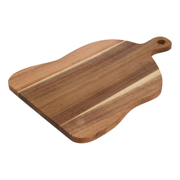 Planche à découper Acacia 45x20cm beige