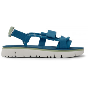 Sandali - CAMPER Oruga - Blu - Tessile/Pelle