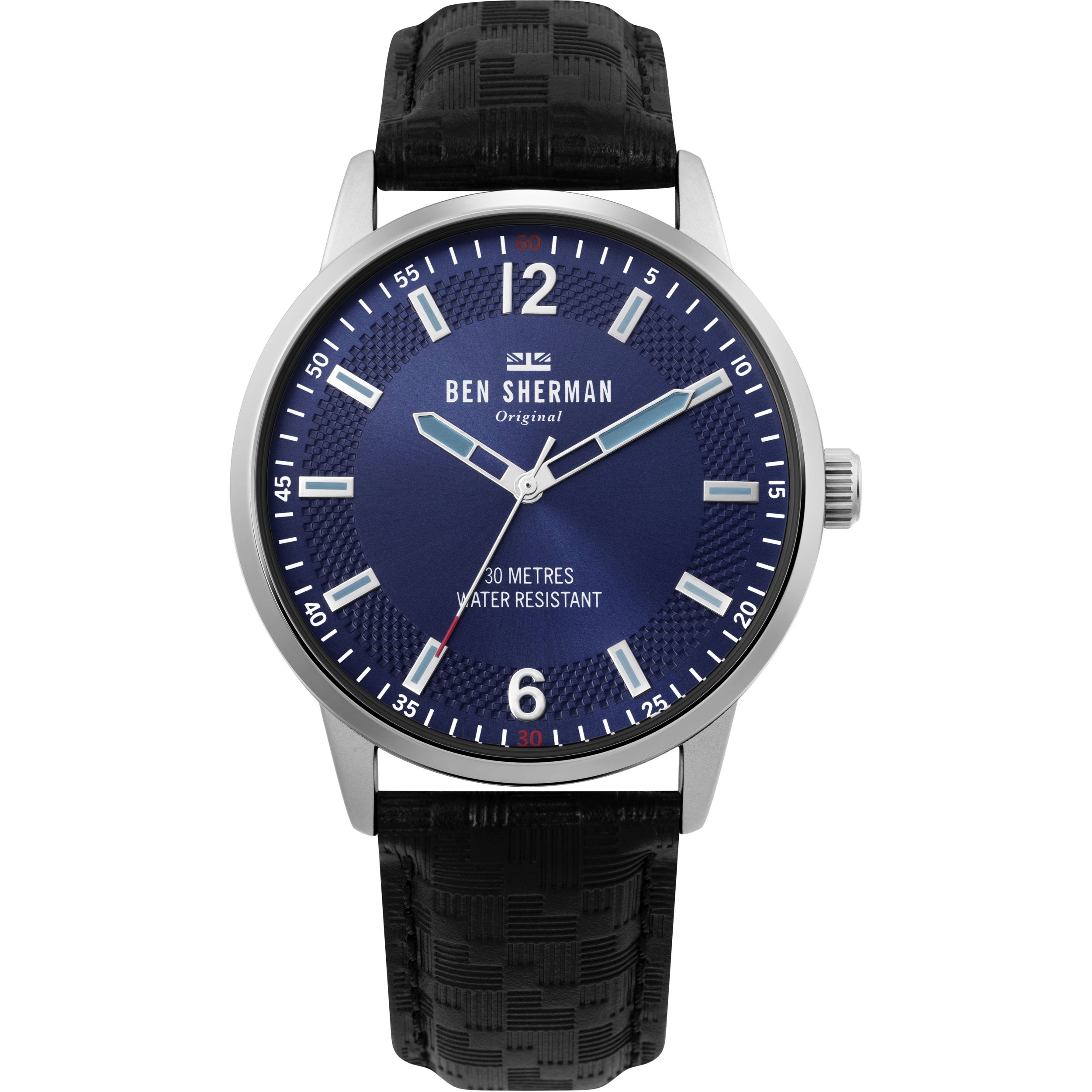 Reloj Ben Sherman WB029BU Hombre Analogico Cuarzo con Correa de Cuero