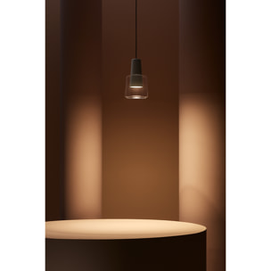 LEDS C4 Colgante Khoi Surfaced LED 22.7 Blanco cálido - 3000K ON-OFF Blanco 907lm