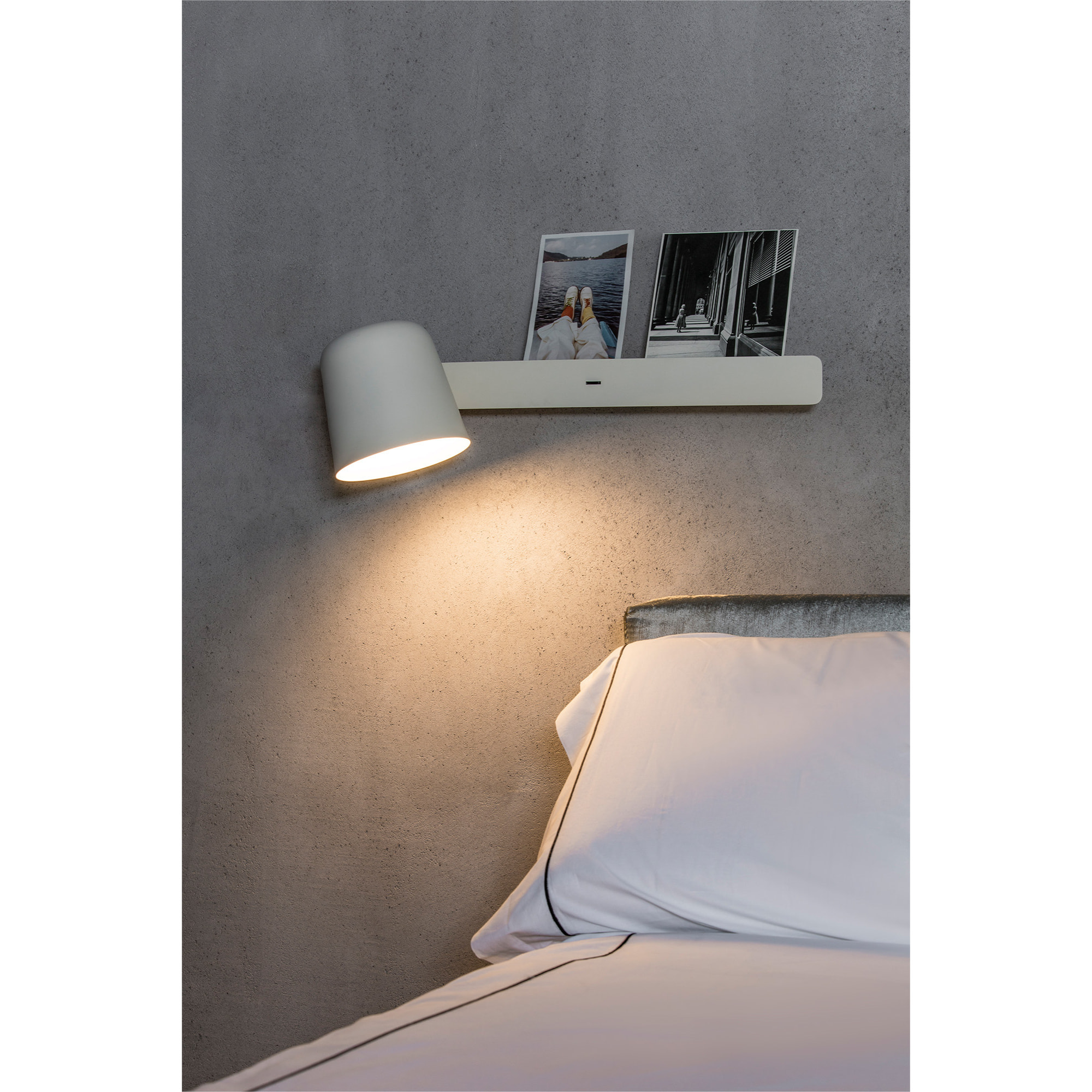 TILA Lampe applique blanc