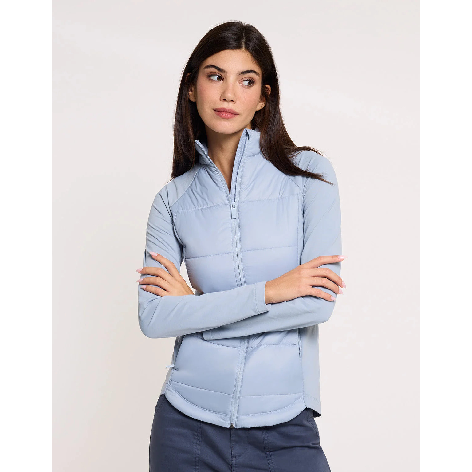 Chaqueta Entallada Azul Claro - Efeba II