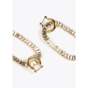 Orecchini multi-pietre brillanti