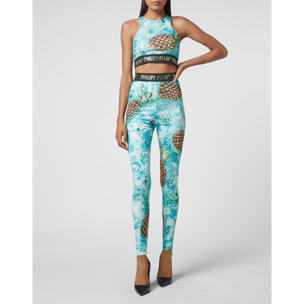 PHILIPP PLEIN Mallas deportivas PINEAPPLE SKIES