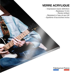 Tableau francis cabrel dans les années 80  Tableau plexiglas