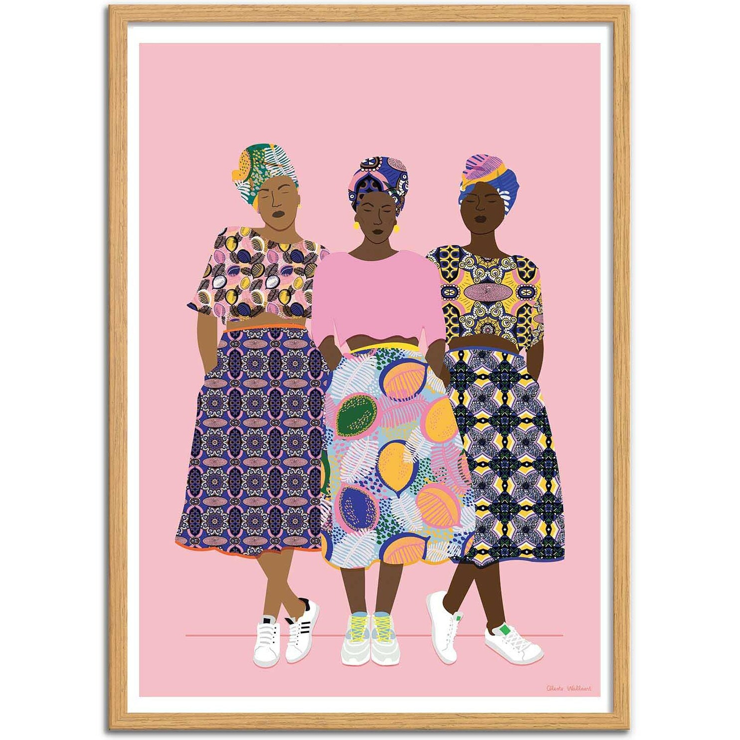 Affiche - GRLZ BAND - Céleste Wallaert