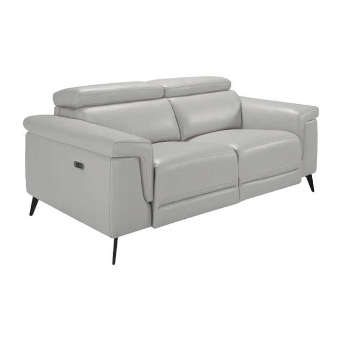 Sofá Angel Cerda 2 plazas en piel de vacuno 170x103x99cm