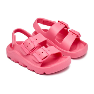 Sandalias Abiertas de Niña en Coral