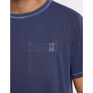 Camiseta Manga Corta Azul Marino - Gstin2