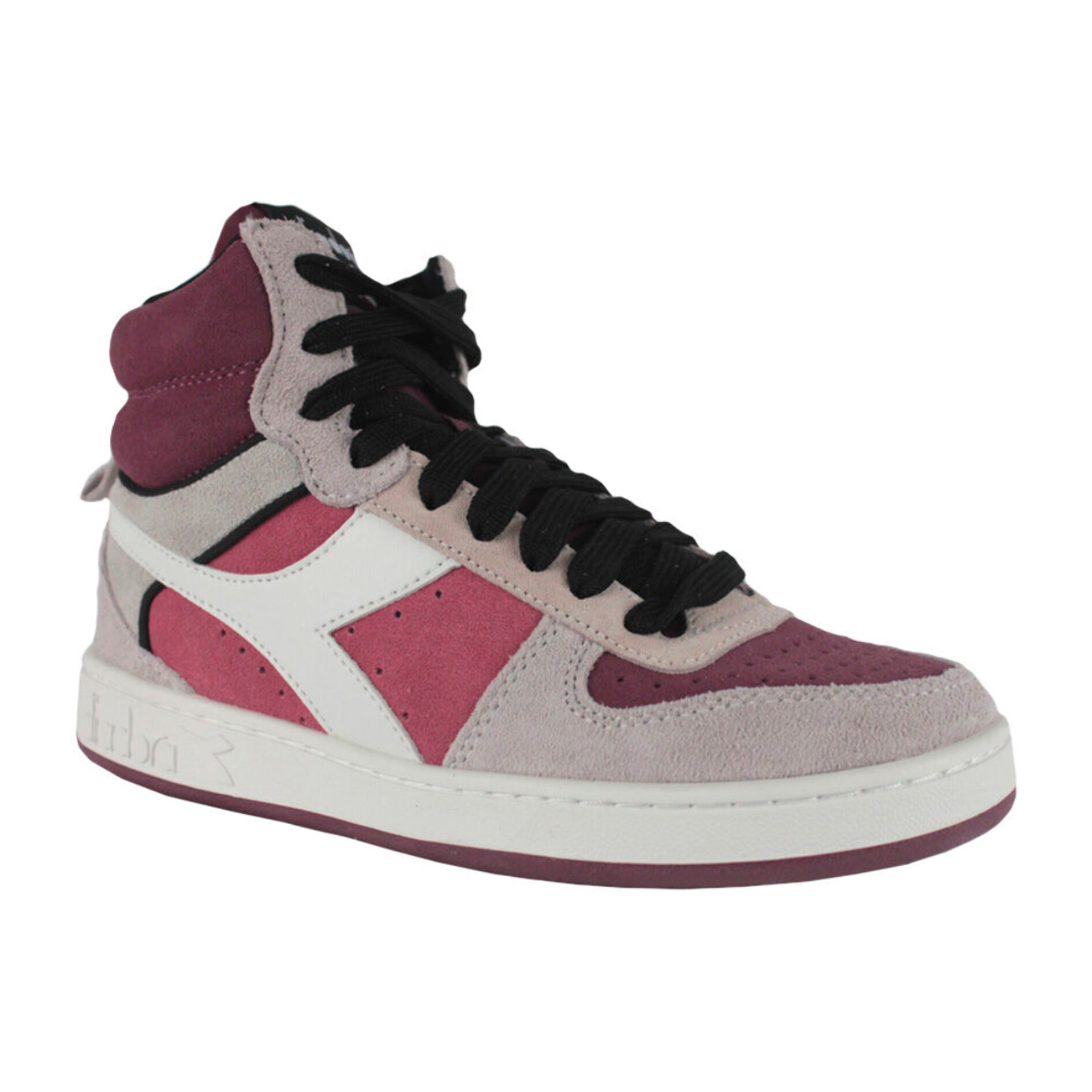 Zapatillas Sneaker para Mujer - DIADORA Magic basket mid suede wn 501.179011 01 D0112 Renaissance rse/Llc marbl