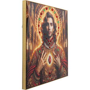 Tableau Frame Saint homme 100x100cm Kare Design