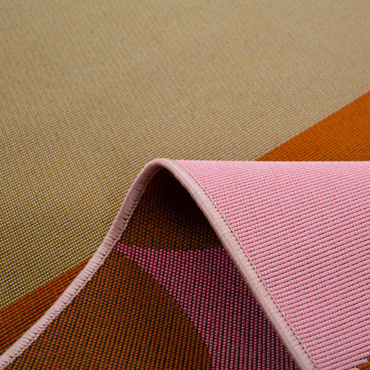 AZUR - Tapis intérieur/extérieur esprit art déco beige