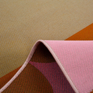 AZUR - Tapis intérieur/extérieur esprit art déco beige