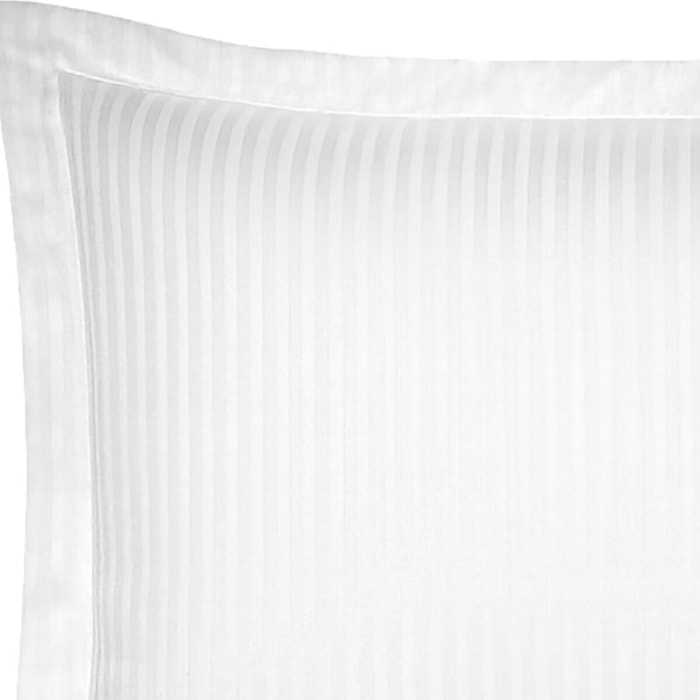 Lot de deux taie d'oreiller 100% satin coton amboise