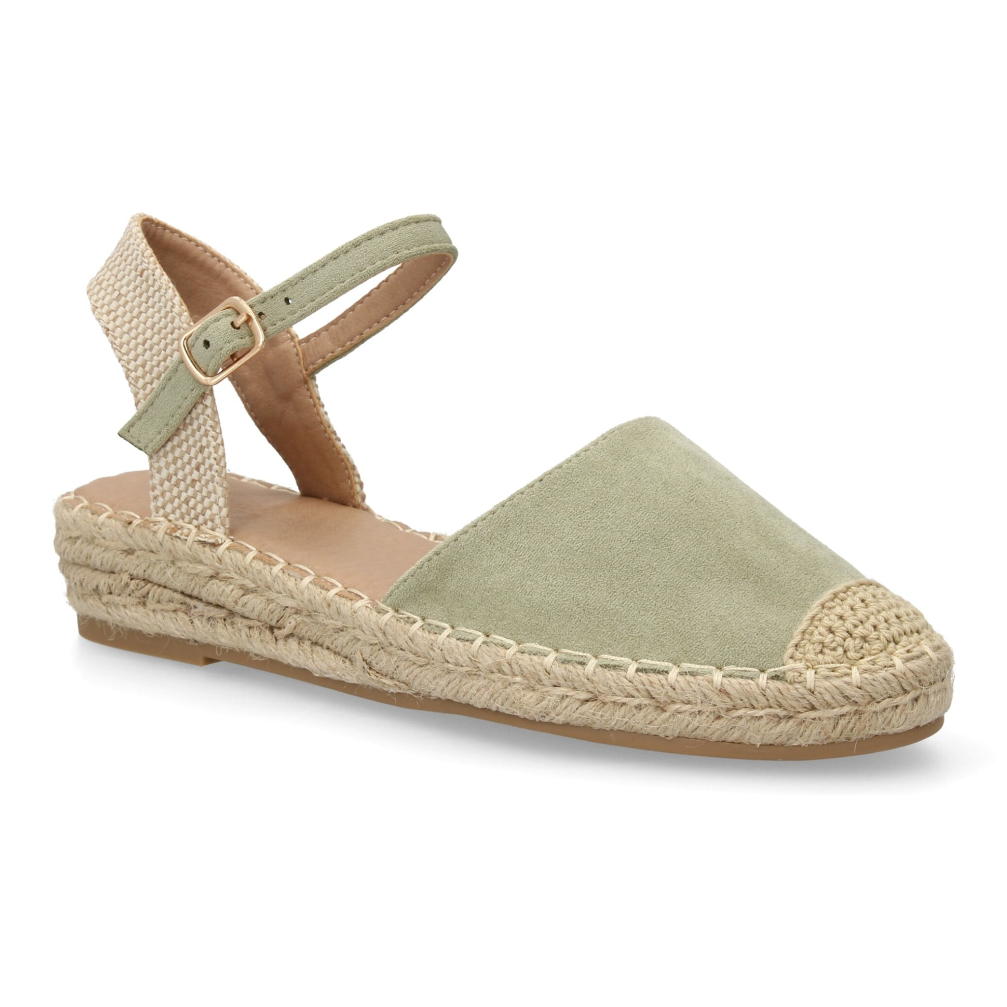 Alpargata mujer yute comoda cierre de hebilla