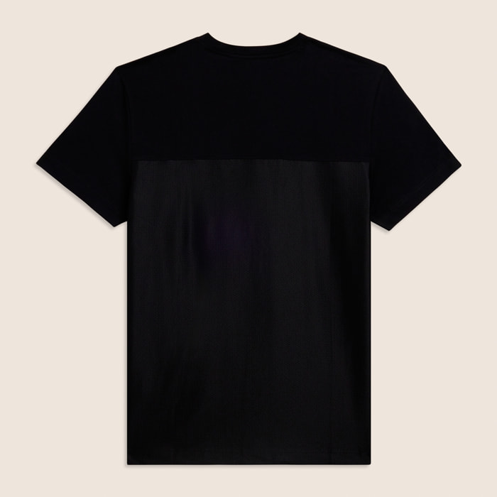 T-shirt uomo in cotone con logo minimal