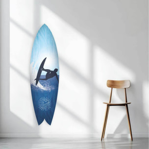 Planche de surf décorative Top turn Tableau alu Dibond