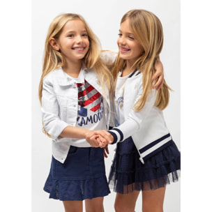 Camiseta de Niña Amour Lentejuelas Reversibles