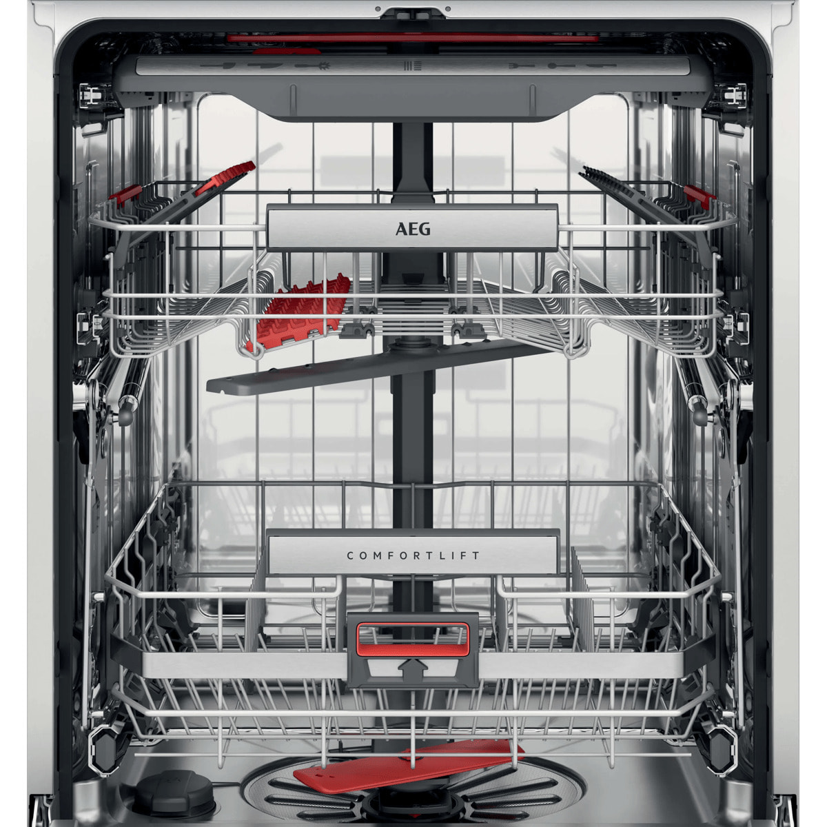 AEG Lavavajillas de 60 cm Serie 9000 ComfortLift para 14 cubiertos FFB83816PM