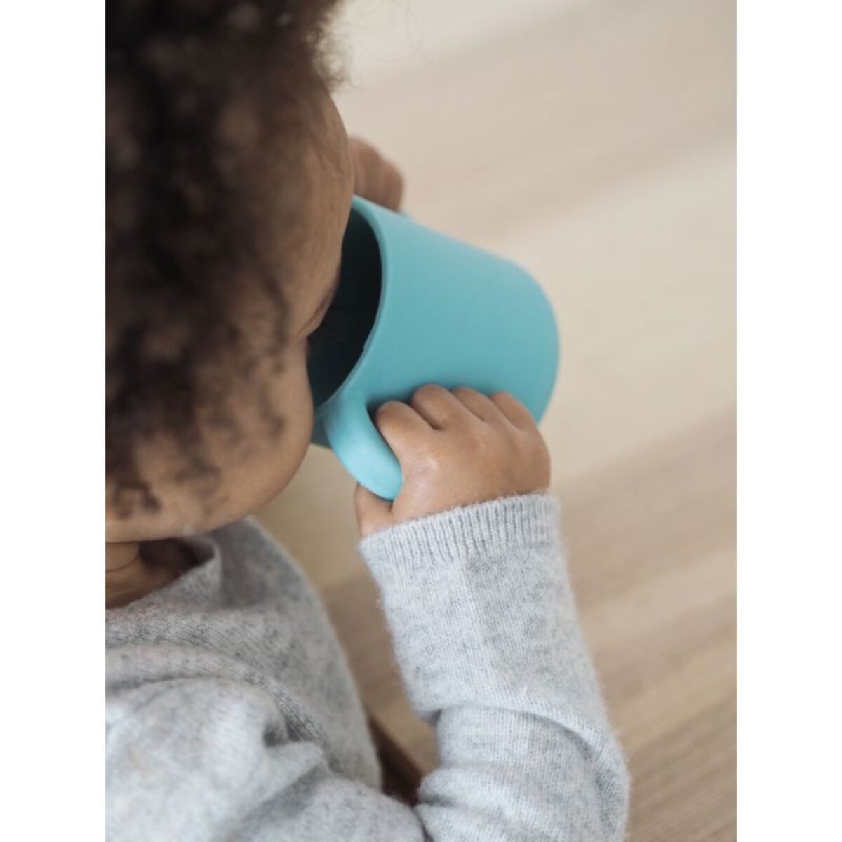 Tasse BEABA d apprentissage silicone blue