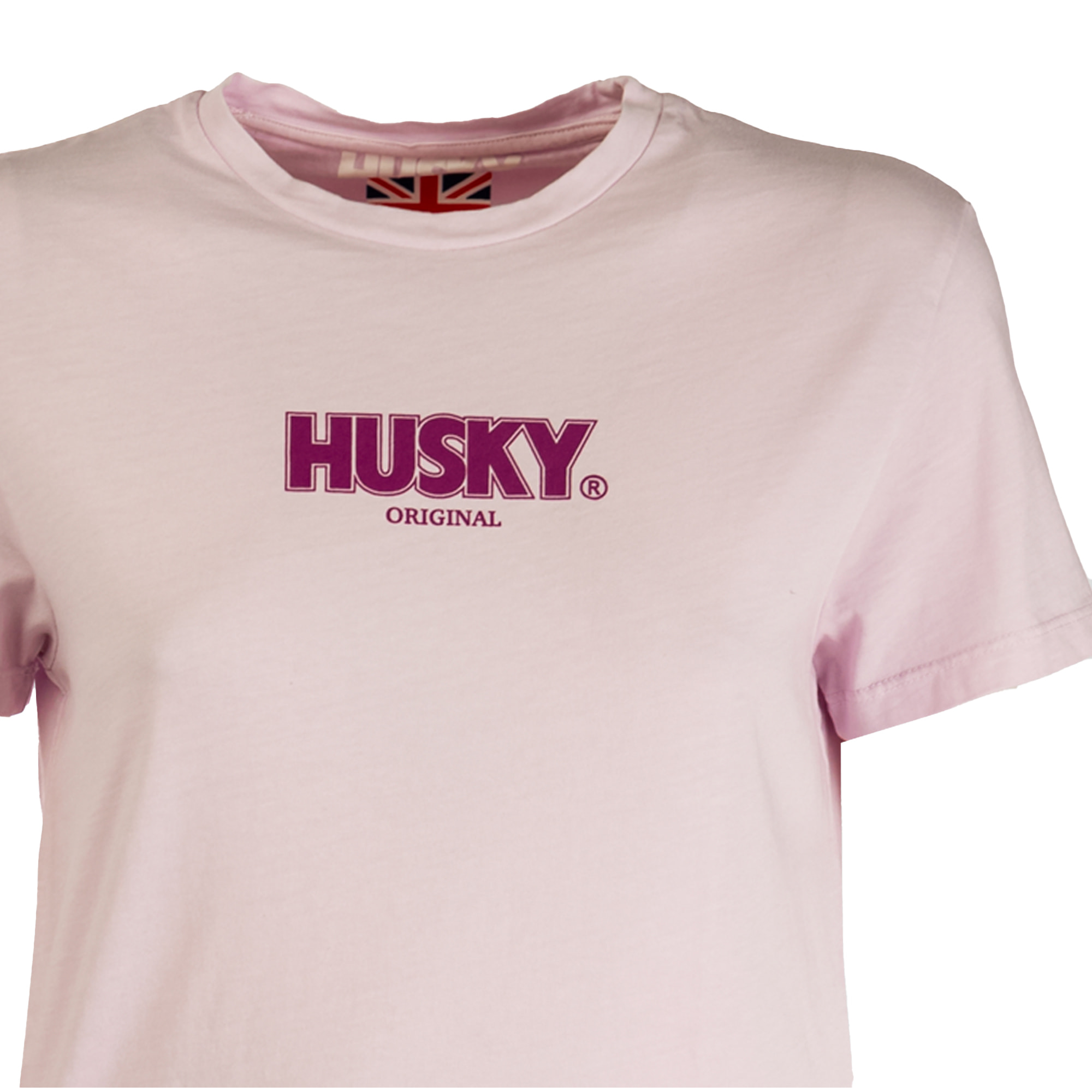 HUSKY t-shirt donna rosa