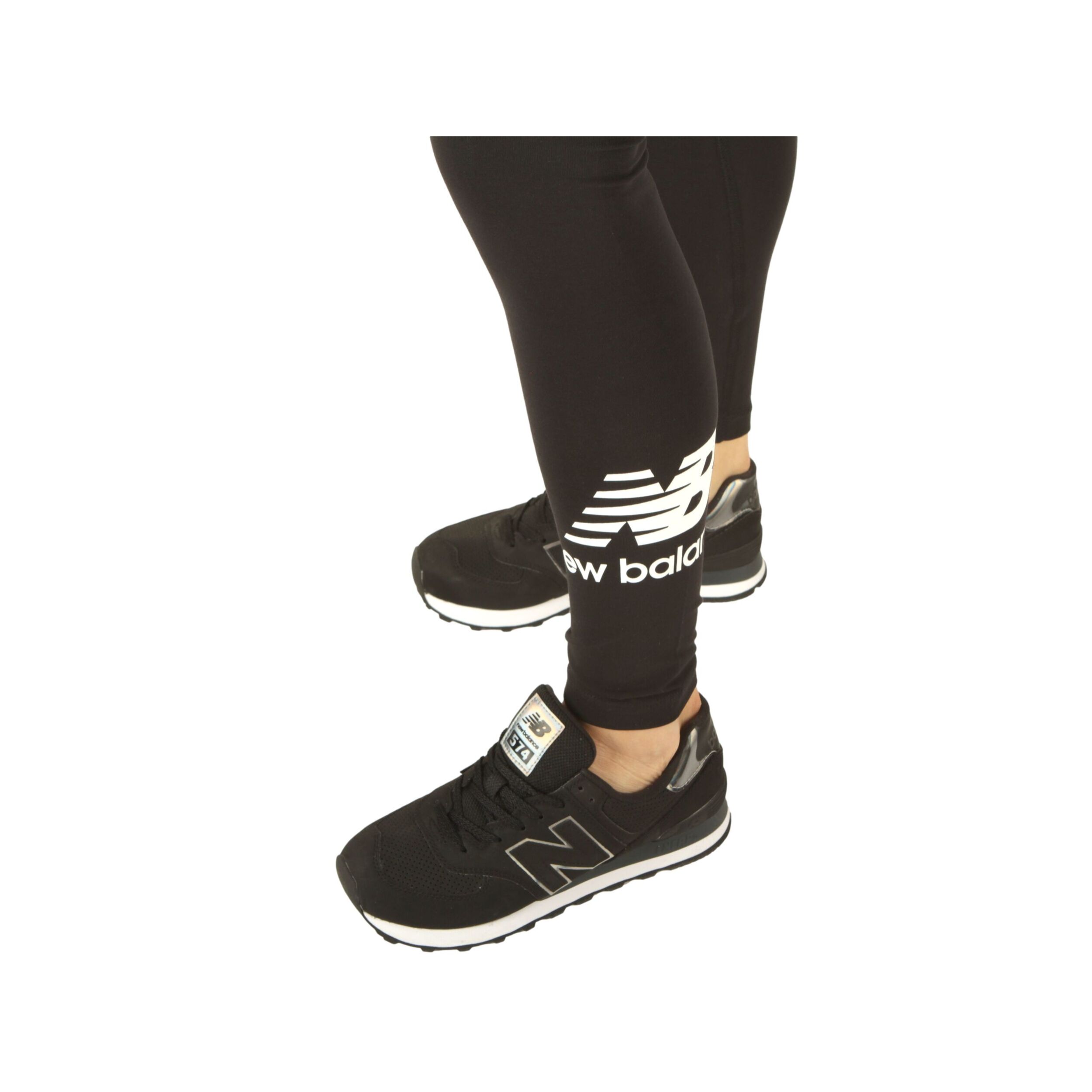 Leggings New Balance Essentials Stacked Legging Nero