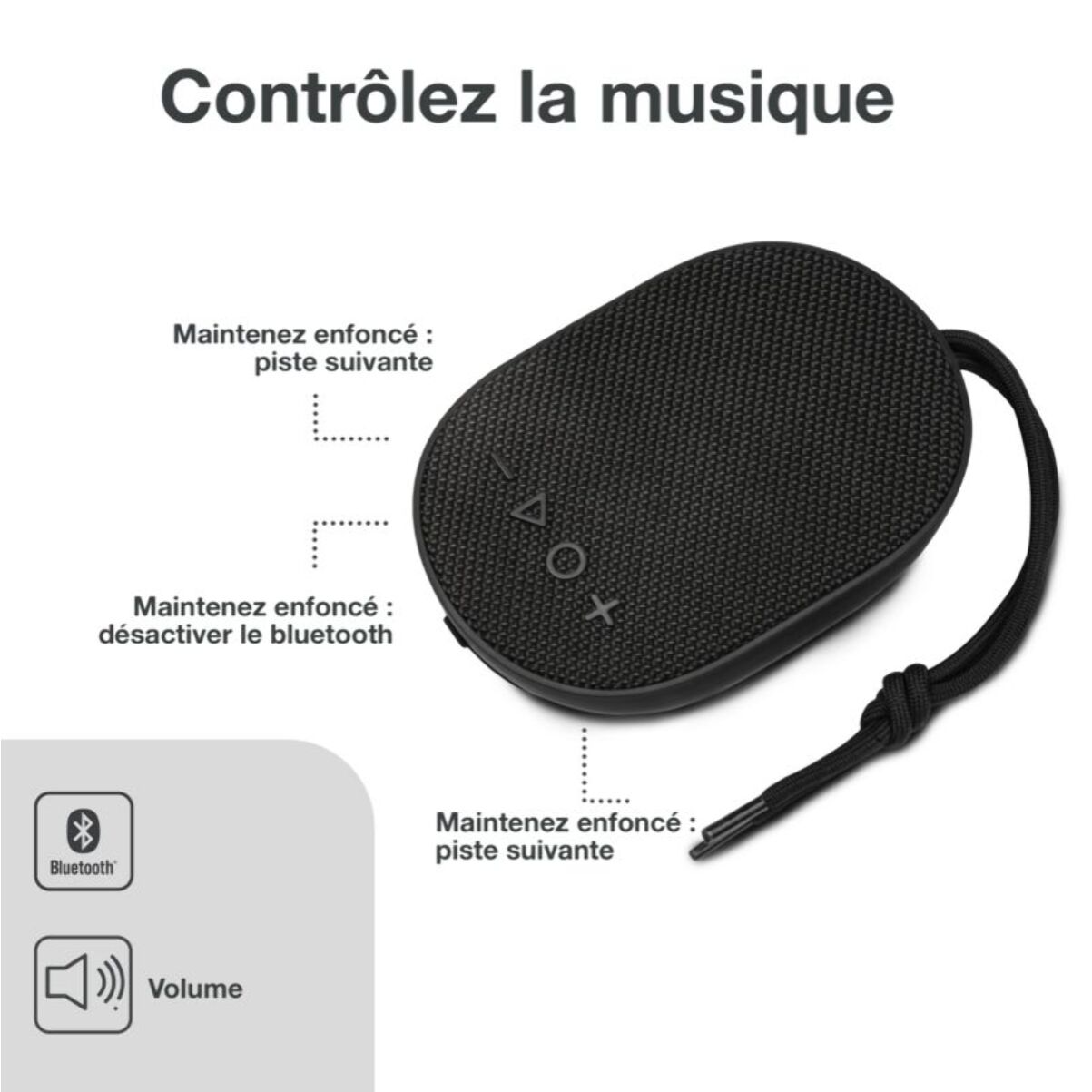 Enceinte portable ESSENTIELB SB30 noire