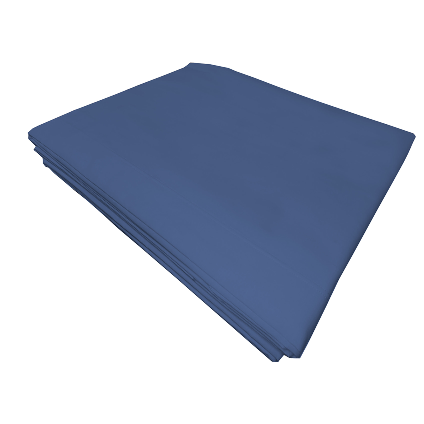 Lenzuolo sopra tinta unita navy